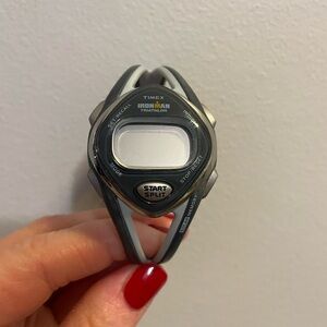 Timex Ironman Triathlon Digital Watch - Dark Gray and Black